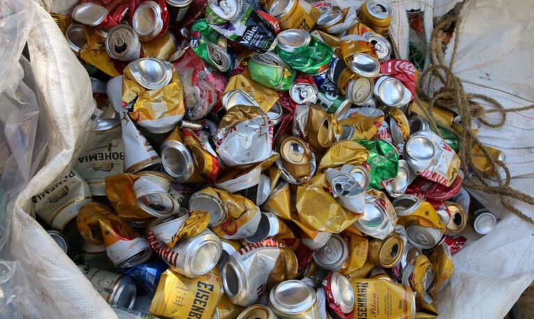 Brasil está entre os maiores recicladores de latas de alumínio