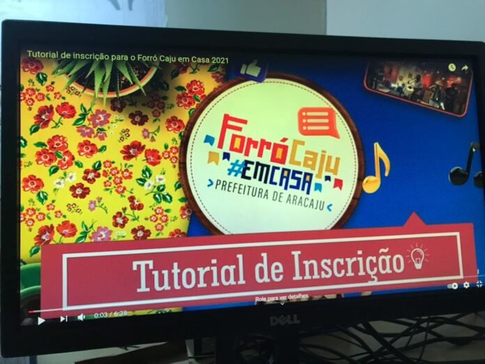 Funcaju lança tutorial que ajuda artistas se inscrever no Forró Caju