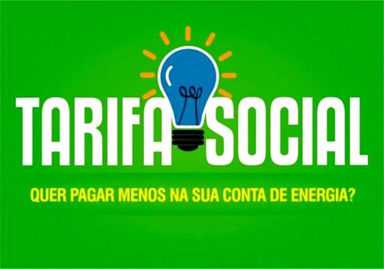 Tarifa social concede descontos na conta de energia elétrica