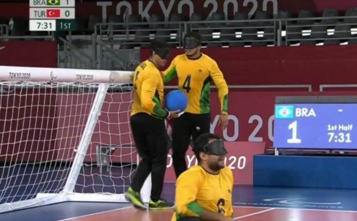 JP Goalball Masculino: Brasil vence Turquia e está na semifinal