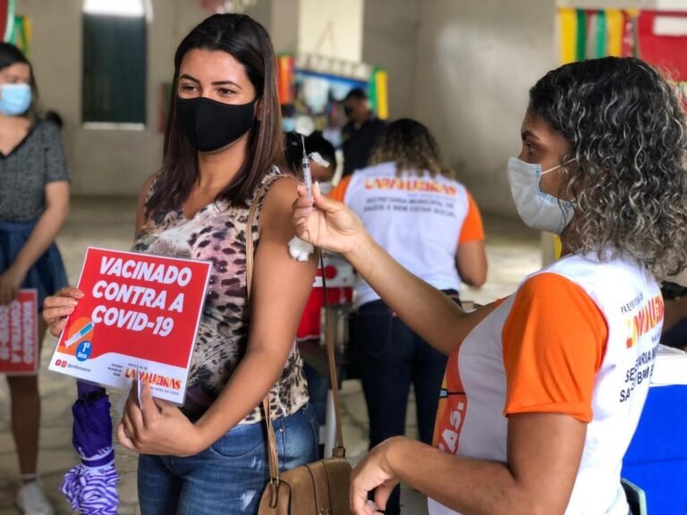 Laranjeiras irá vacinar pessoas a partir dos 18 anos nesta quinta, 12