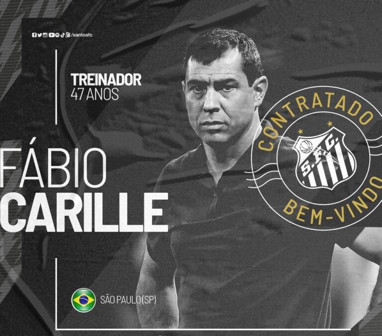 Santos anuncia contratação de Fábio Carille