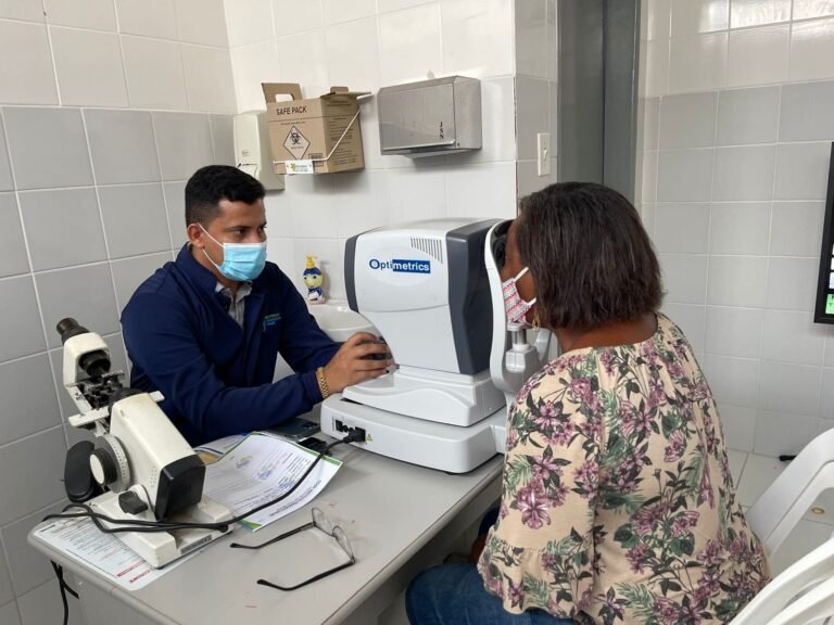 Prefeitura de Laranjeiras realiza consultas e exames oftalmológicos em parceria com Instituto Francisco Sales