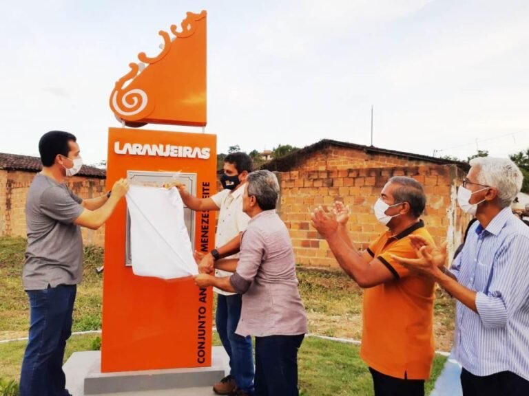 Juca inaugura seis obras em apenas um dia em Laranjeiras