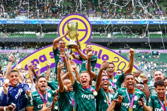 Palmeiras vence Santos de goleada e conquista título inédito na Copinha