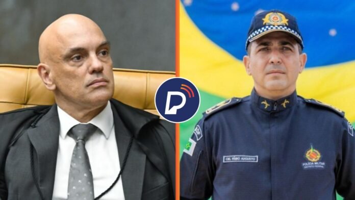 Alexandre de Moraes determina prisão do Coronel Fábio Augusto