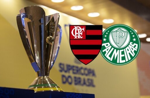 Confira onde e como assistir a decisão entre Palmeiras e Flamengo pela Supercopa