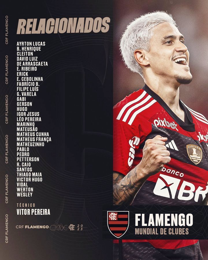 Confira os relacionados - Clube de Regatas do Flamengo