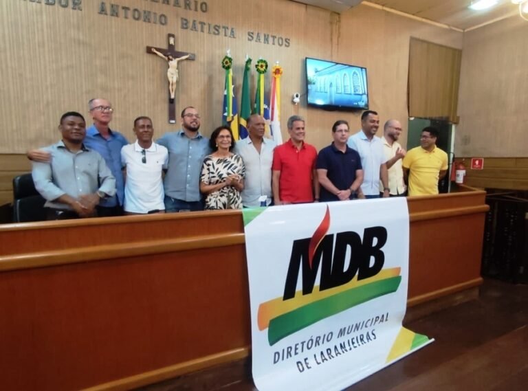 MDB de Laranjeiras realiza convenção e elege novo diretório municipal