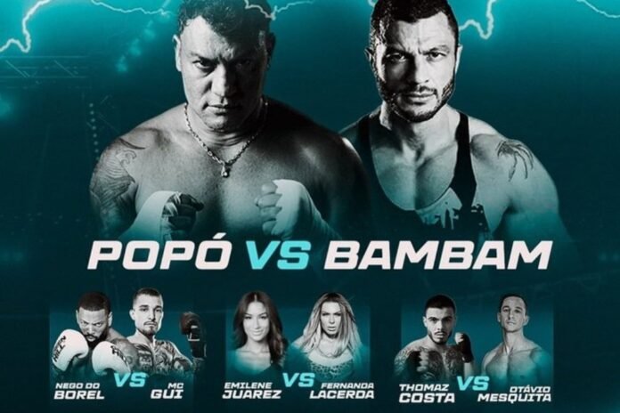 Popó x Bambam: horário, onde assistir, regras e o card completo do Fight Music Show 4