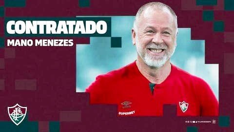 Mano Menezes é anunciado como novo treinador do Fluminense