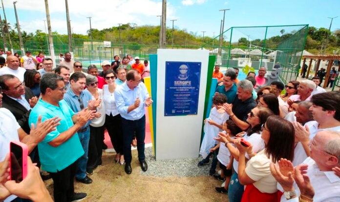 Governo do Estado e a Prefeitura entregam revitalização do PEC Éder Leite em Laranjeiras