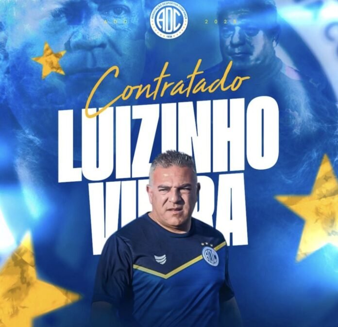 Luizinho Vieira é anunciado como novo treinador do Confiança