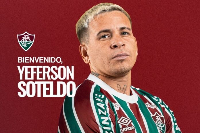 Soteldo, ex-atleta do Santos, é anunciado pelo Fluminense