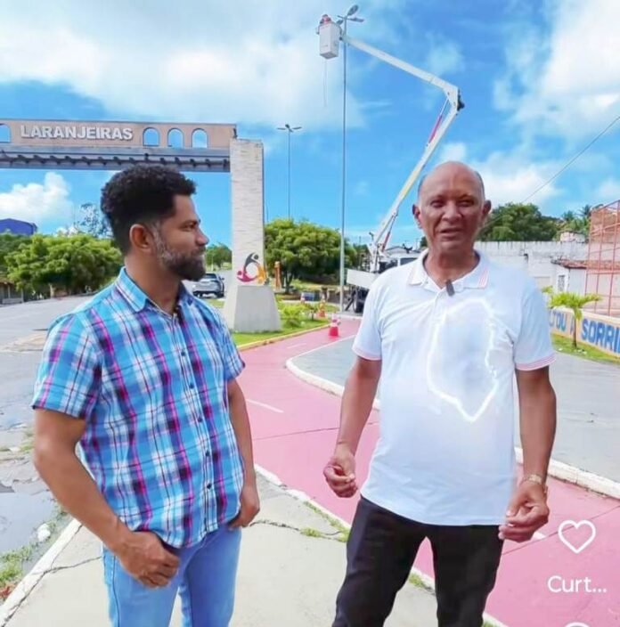 Luciano anuncia colocação de lâmpadas de LED em Laranjeiras