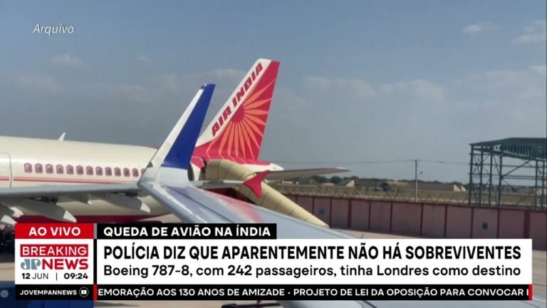 Não há sobreviventes à queda de avião na Índia, diz polícia à CNN