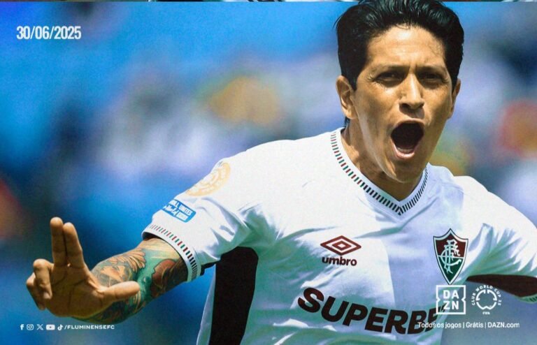 Em dia histórico de Cano, Fluminense derruba Inter de Milão e vai às quartas do Mundial