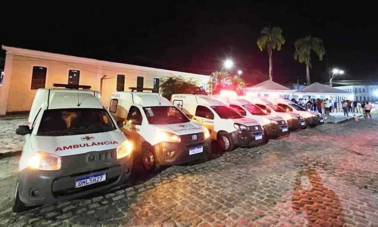 Juca entrega novas ambulâncias do SAM e reafirma compromisso com a Saúde em Laranjeiras
