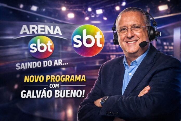 SBT aposta em Galvão Bueno e reformula grade esportiva das segundas-feiras