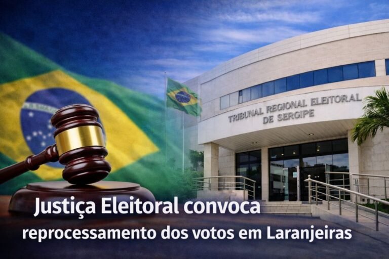 Justiça Eleitoral convoca reprocessamento dos votos em Laranjeiras