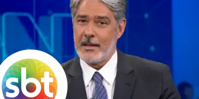 Saída de William Bonner do Jornal Nacional impulsiona movimentação do SBT no mercado