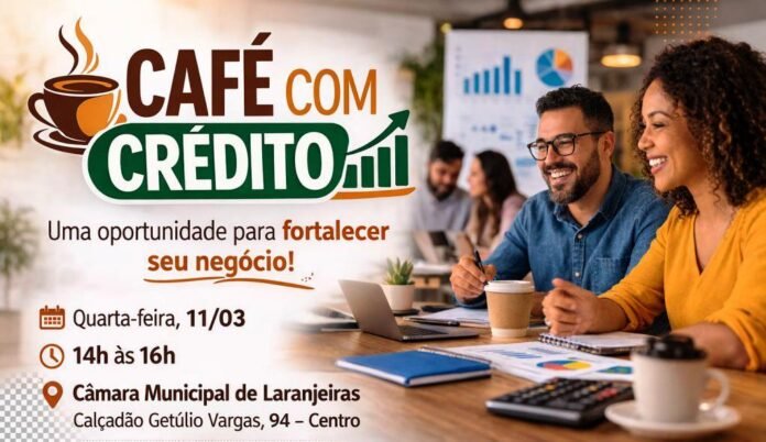 Café com Crédito leva orientação financeira e acesso a financiamentos para empreendedores de Laranjeiras