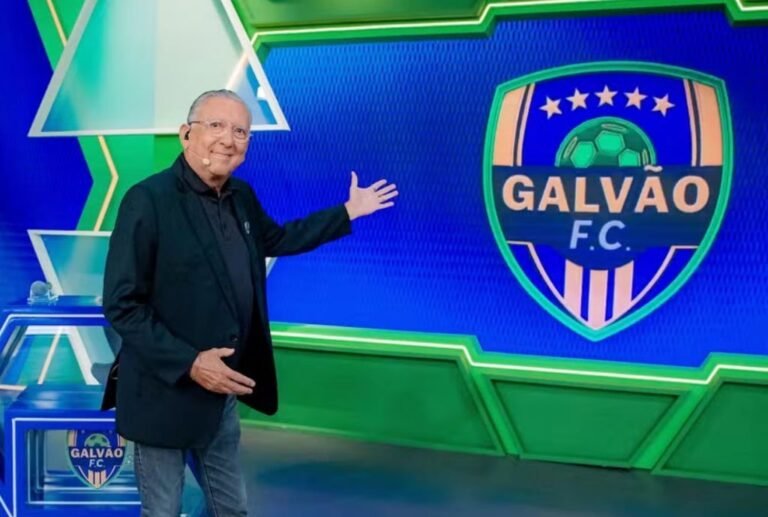 Galvão Bueno estreia hoje (09/03) no SBT, com o programa esportivo “Galvão FC”