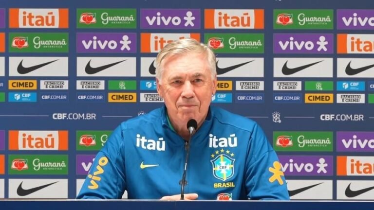 Ancelotti convoca Seleção Brasileira sem Neymar para amistosos contra França e Croácia