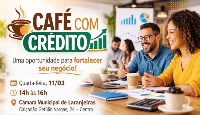 Café com Crédito leva orientação financeira e acesso a financiamentos para empreendedores de Laranjeiras
