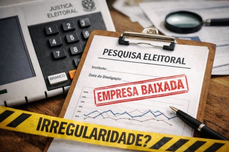 Pesquisa eleitoral registrada no TSE por instituto com empresa baixada gera questionamentos em Sergipe