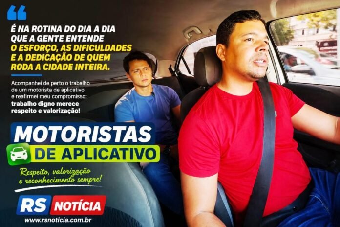 Antônio Bala destaca importância dos motoristas de aplicativo em Sergipe