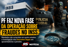 PF deflagra nova fase de operação contra fraudes no INSS e cumpre mandados em quatro estados PF deflagra nova fase de operação contra fraudes no INSS e cumpre mandados em quatro estados
