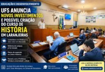 UFS anuncia novos investimentos e possível criação do curso de História no campus de Laranjeiras