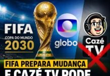 FIFA prepara nova estratégia para a Copa de 2030 e CazéTV pode perder espaço nas transmissões do Mundial FIFA prepara nova estratégia para a Copa de 2030 e CazéTV pode perder espaço nas transmissões do Mundial