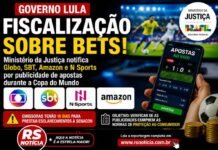 Governo Lula amplia fiscalização sobre bets e notifica Globo, SBT, Amazon e N Sports durante a Copa do Mundo Governo Lula amplia fiscalização sobre bets e notifica Globo, SBT, Amazon e N Sports durante a Copa do Mundo
