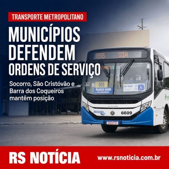 Impasse no transporte da Grande Aracaju: três municípios defendem emissão das ordens de serviço