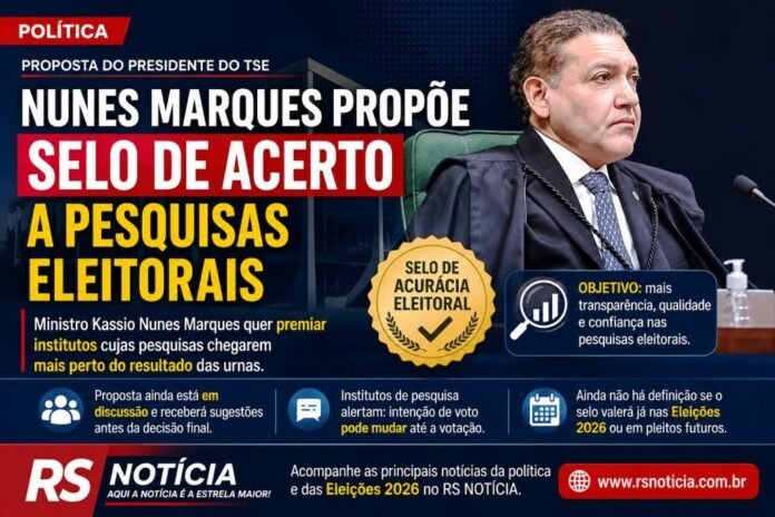 TSE discute criação do Selo