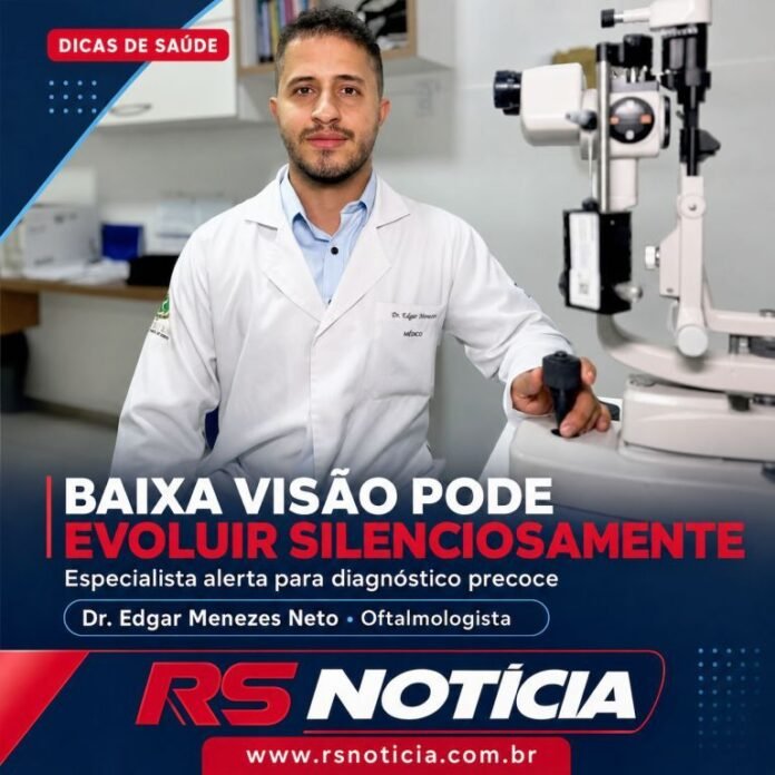 Dicas de Saúde: baixa visão pode evoluir silenciosamente; especialista alerta para diagnóstico precoce