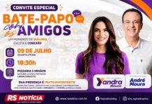 Yandra Moura e André Moura promovem bate-papo com a população em Laranjeiras nesta quinta-feira, 09 Yandra Moura e André Moura promovem bate-papo com a população em Laranjeiras nesta quarta-feira, 09