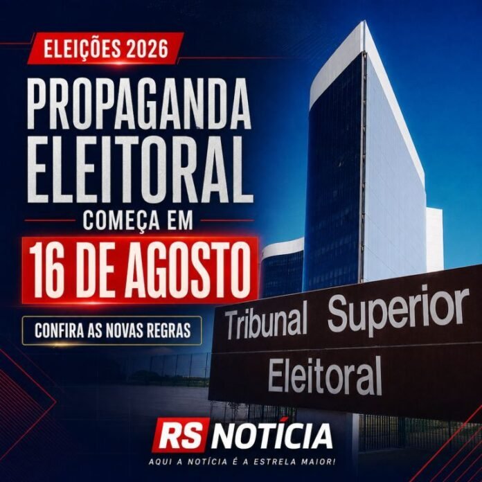 Eleições 2026: propaganda eleitoral começa em 16 de agosto; confira o que pode e o que é proibido