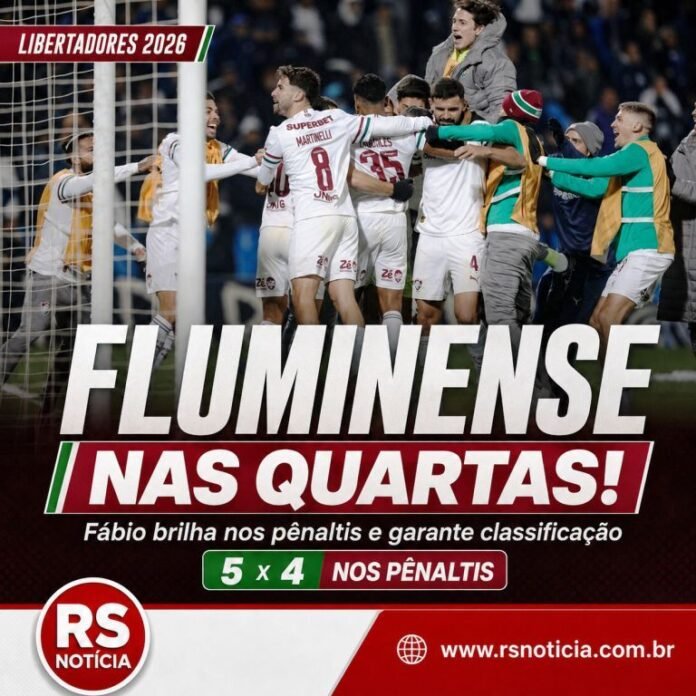 Fábio brilha nos pênaltis, Fluminense elimina o Independiente Rivadavia e avança na Libertadores