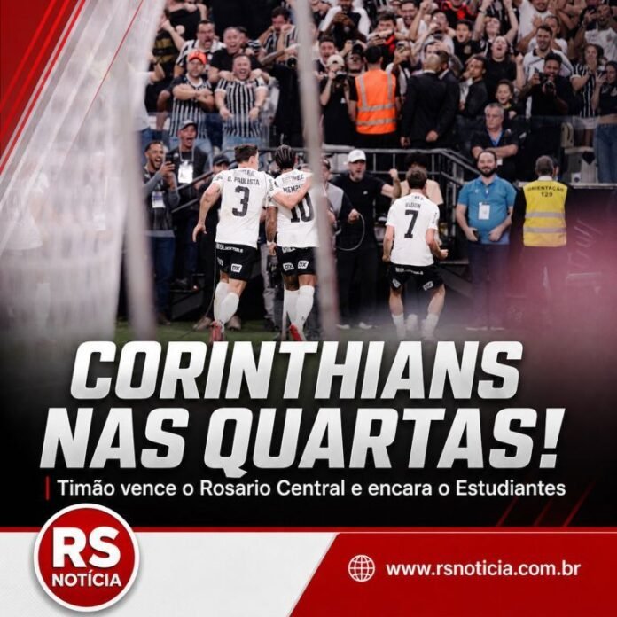 Corinthians avança na Libertadores; veja os classificados e os confrontos das quartas de final