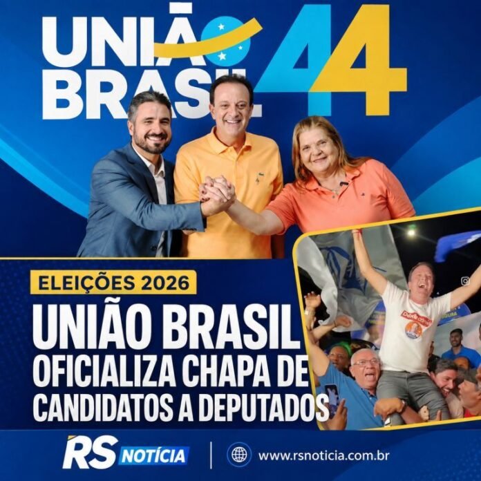 União Brasil oficializa candidatos a deputado e confirma suplentes de André Moura ao Senado