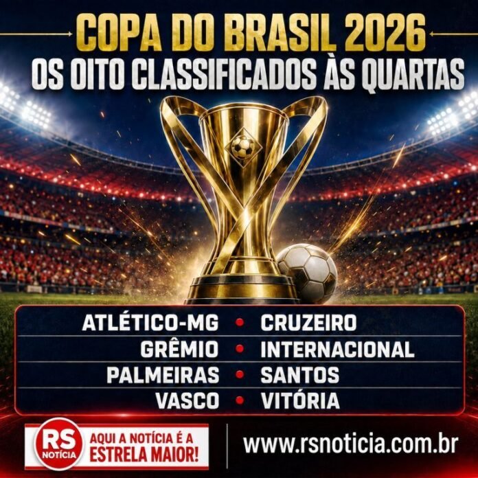 Copa do Brasil define os oito classificados às quartas; veja resultados e próximos passos
