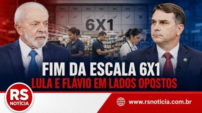 Fim da escala 6x1 agita eleições, divide Lula e Flávio e pode mudar a rotina de milhões de trabalhadores