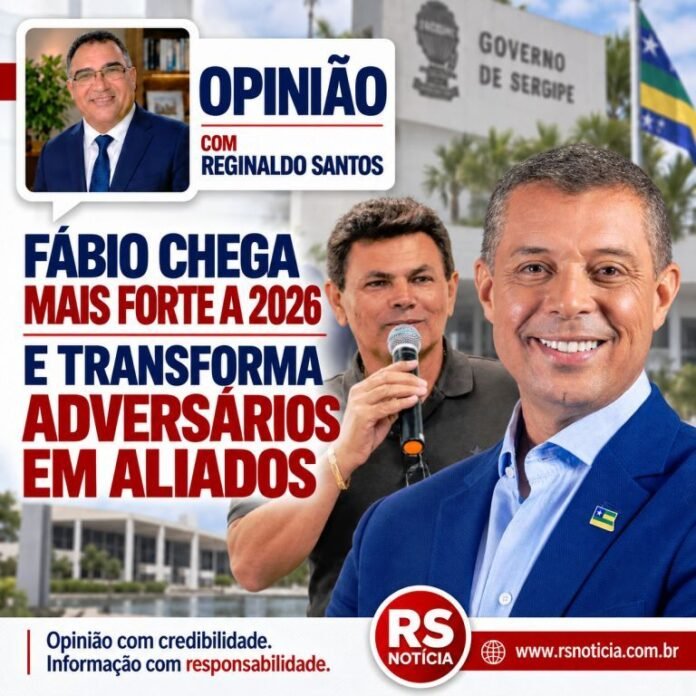 Opinião | Fábio Mitidieri chega mais forte a 2026 e transforma adversários de 2022 em aliados