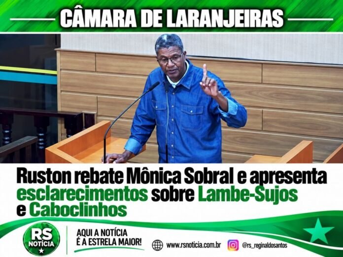 Ruston rebate Mônica Sobral e apresenta esclarecimentos sobre Lambe-Sujos e Caboclinhos